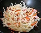 お弁当にもパパっと♩具だくさんナポリタン作り方4写真