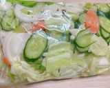 柚子香る！香味野菜の浅漬け作り方2写真