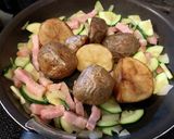 揚げポテトでスペインオムレツ♪♪作り方4写真