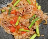 ❀アスパラと豚肉のポークチャップ❀作り方13写真