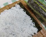 房総太巻き祭り寿司(桃の花)作り方7写真