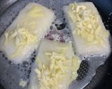 お餅柔らか！チーズ入り磯部巻き　作り方3写真