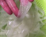 大根と生ハムサラダ作り方1写真