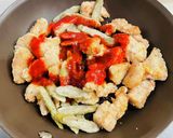 ヤンニョムチキン&ゴボウ作り方9写真