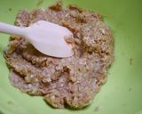 簡単！カレー風味ハンバーグ作り方2写真