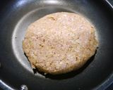 簡単！カレー風味ハンバーグ作り方3写真