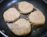 簡単！カレー風味ハンバーグ作り方4写真