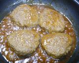 簡単！カレー風味ハンバーグ作り方6写真
