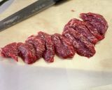 ステーキ肉や塊肉を焼肉用に♪作り方2写真