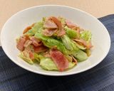 島の匠ベーコンの蒸しキャベツ作り方4写真