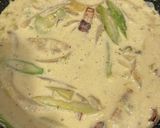 春香る♪蕗の薹とクリームチーズのパスタ作り方5写真