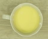 レンジで簡単＊濃厚なめらか～喫茶店プリン作り方4写真