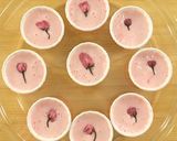 レンジで簡単*長芋で桜かるかん作り方4写真