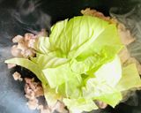 菜の花・キムチ焼きそば作り方4写真