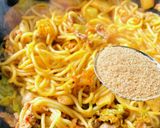 菜の花・キムチ焼きそば作り方8写真