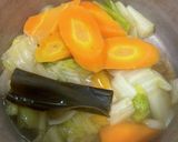 野菜出汁の湯豆腐作り方1写真