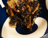 味噌ひじき煮のお結び作り方1写真