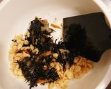 味噌ひじき煮のお結び作り方2写真