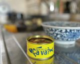お手軽ランチ★即席サバ缶洋風そば作り方1写真
