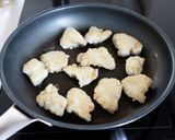 鶏むね肉とれんこんのおろしポン酢。作り方4写真