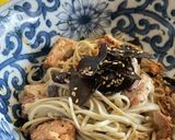 お手軽ランチ★即席サバ缶洋風そば作り方5写真