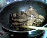 豚レバーのぴり辛味噌炒め作り方4写真