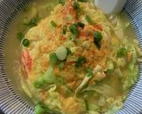 サッポロ一番塩味キャベ玉天津めん作り方5写真