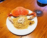 蟹とバジルのスパゲッティ作り方9写真