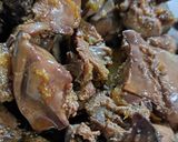 華やかに薫る甘辛レバーのスパイス炒め作り方1写真