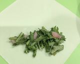 エビと春菊の春巻き作り方2写真