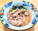 豚バラ肉と牡蠣と春菊と春雨の重ね煮作り方10写真