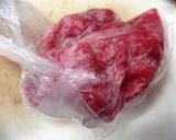 レンコンと牛肉の五香粉味噌炒め作り方1写真
