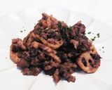 レンコンと牛肉の五香粉味噌炒め作り方4写真
