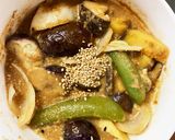 根菜茄子きな粉さっぱりピリ辛味野菜炒め風作り方18写真