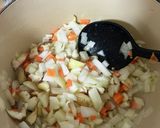 水なし大豆と野菜ゴロゴロ豆乳シチュー作り方4写真