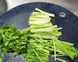 セリとベーコンの時短簡単でも美味なパスタ作り方1写真