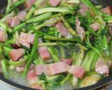 セリとベーコンの時短簡単でも美味なパスタ作り方9写真