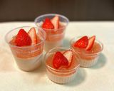キラキラいちごミルクゼリー作り方10写真