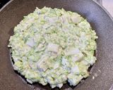 餅明太子お好み焼き作り方3写真