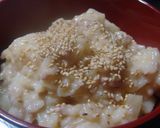 家の味：冷ご飯で味噌おじや作り方8写真