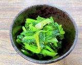 小松菜のおひたし作り方6写真