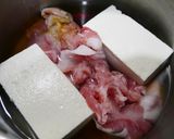 簡単5分！肉豆腐作り方1写真