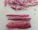 赤大根（レディーサラダ）ハリハリサラダ作り方7写真