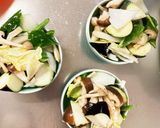 肉無豆腐簡単きな粉味噌クリーム味野菜炒め作り方12写真