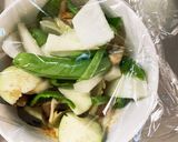 肉無豆腐簡単きな粉味噌クリーム味野菜炒め作り方13写真