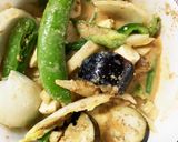 肉無豆腐簡単きな粉味噌クリーム味野菜炒め作り方15写真