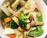 お一人様☆きな粉ポン味根菜たっぷり野菜炒作り方18写真