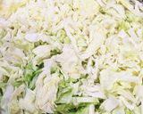 米粉を使ったヘルシーお好み焼き作り方1写真