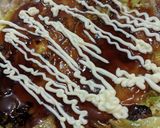 米粉を使ったヘルシーお好み焼き作り方6写真