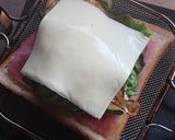 ホットサンド★定番BLTにチーズ目玉焼き作り方6写真
